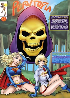 Supergirl and Power Girl- Pervtopia
