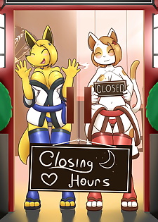 Feline-gamer Closing Hours WIP